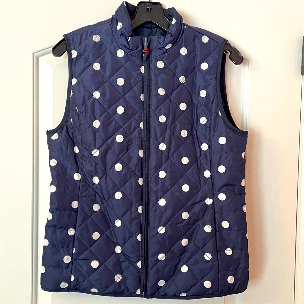Banana Republic reversible quilted puffer vest